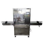 Automātiska krējuma burciņu vītņu aizvēršanas mašīna ar vāciņiem, vibratora padevēju