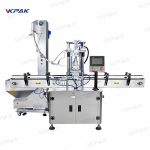 Automātiska lineāra servo vienas galvas pudeles patronas skrūvju aizdares mašīna