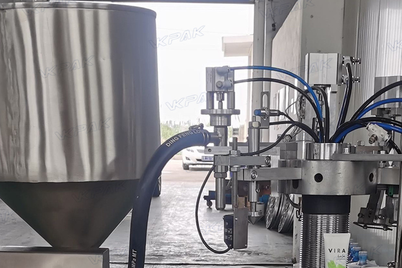 Cauruļu uzpildes sistēma