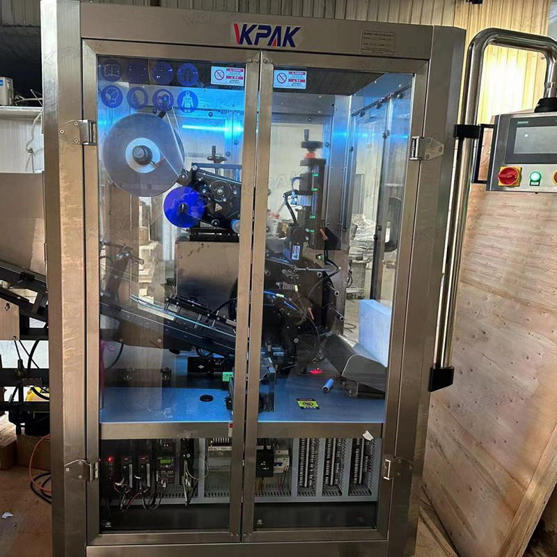 Automātiska plastmasas mīksto cauruļu marķēšanas mašīna ar cauruļu padeves sistēmu