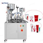 Plastmasas laminētu cauruļu pildīšanas ultraskaņas blīvēšanas mašīna pusautomātiska