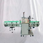 Automātiska lineāro ugunsdzēšamo aparātu orientācijas uzlīmju marķēšanas iekārta