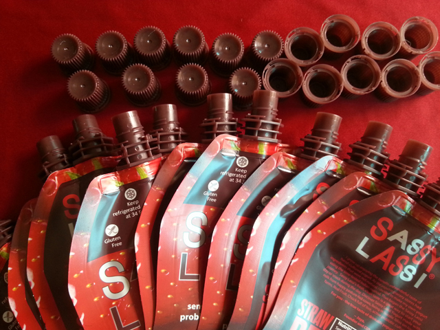 sensacionāli garšo dabīgais probiotiskais zemeņu jogurts