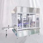 Inline virzuļa ķiršu koncentrāta sulas pastas šķidruma iepildīšanas mašīna