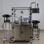 Monobloka mazo pilienu pudeles cauruļu pildīšanas aizbāžņa aizbāžņa mašīna