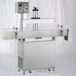 Plastmasas stikla pudeļu nepārtraukta alumīnija folijas indukcijas blīvēšanas mašīna