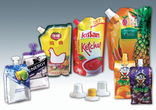 spout bags after filling vienas galvas snīpi maisiņi ar piltuvi .jpg