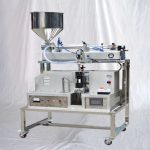 Pusautomātiska cauruļu pildīšanas iekārta ar ultraskaņas blīvēšanas aprīkojumu